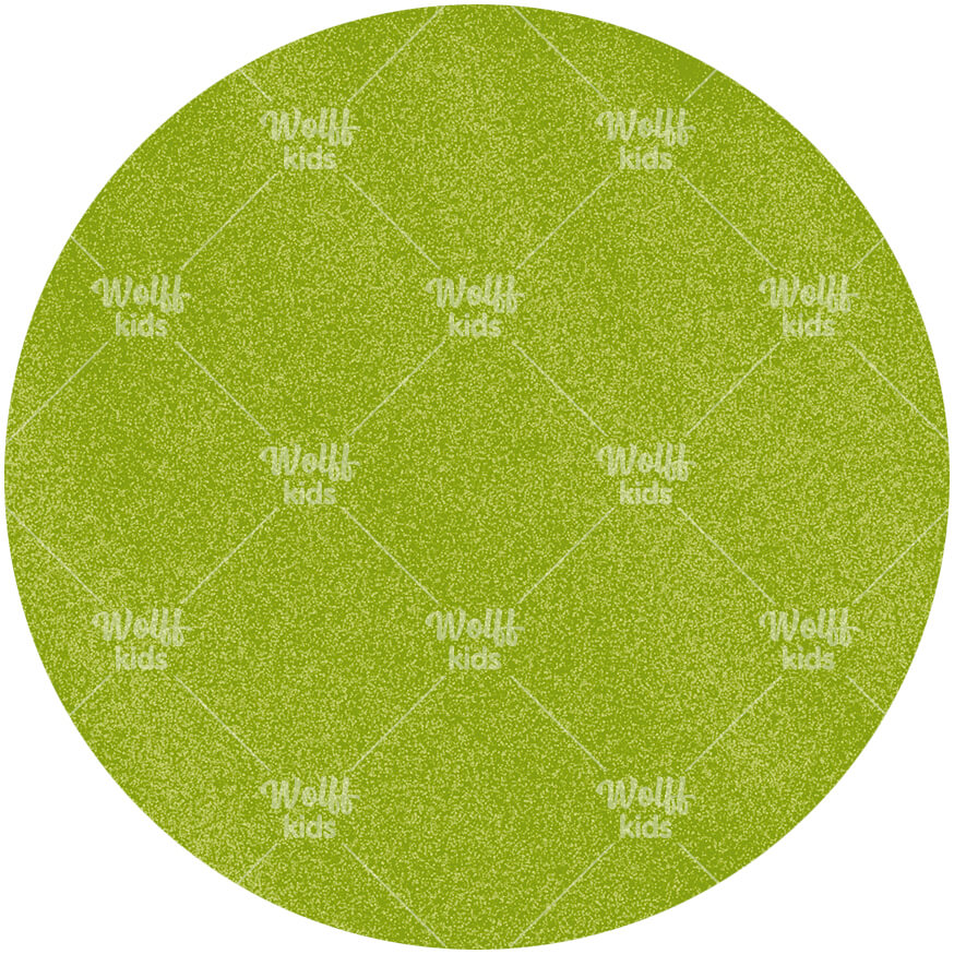 Einzelner Magnet: leer in grün, 6cm